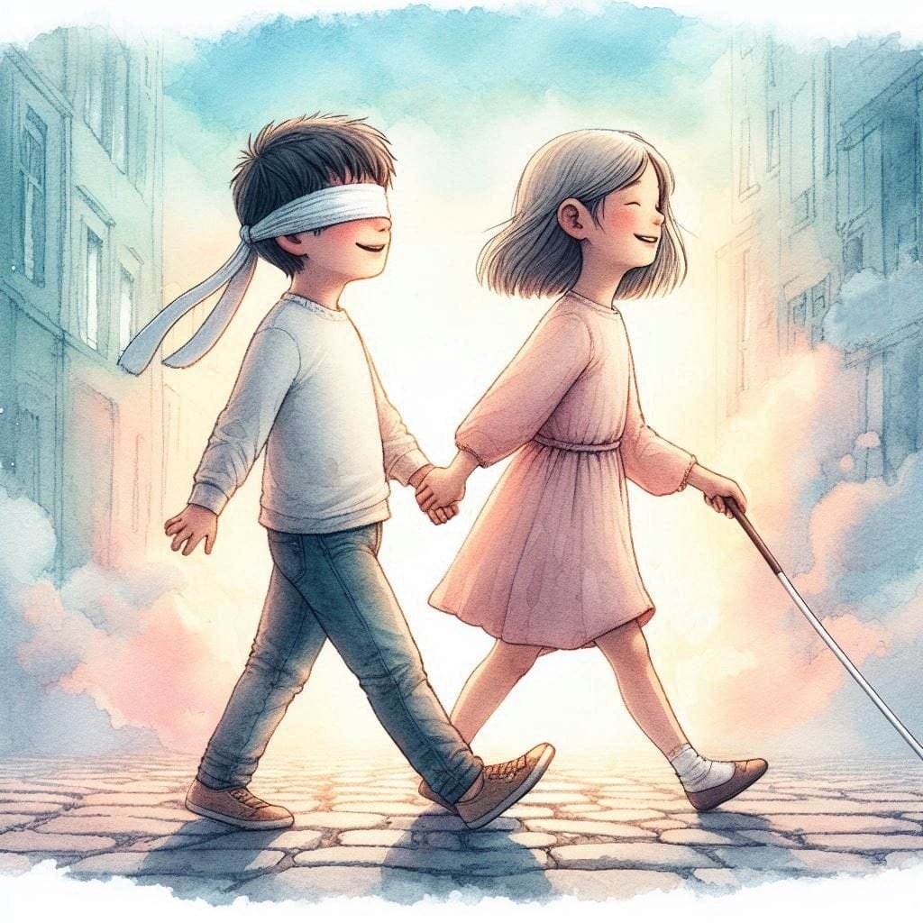 Sam descubre la ciudad con los sentidos